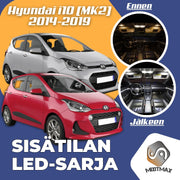 Hyundai i10 (MK2) Sisätilan LED -sarja ;6 -osainen