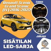 Renault Scenic / Grand Scenic (MK4) Sisätilan LED -sarja ;14 -osainen