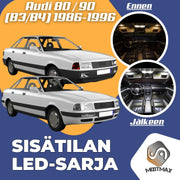 Audi 80/90 Sisätilan LED -sarja ;11 -osainen