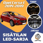 Opel Corsa E Sisätilan LED -sarja – 6 -osainen
