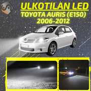 TOYOTA AURIS (E150) 2006-2012 LED-päivityssarja ulkovaloihin (ajovalot, vilkut, sumuvalot, peruutusvalot)