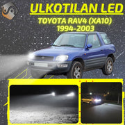 TOYOTA RAV4 (XA10) 1994-2003 LED-päivityssarja ulkovaloihin (ajovalot, vilkut, sumuvalot, peruutusvalot)