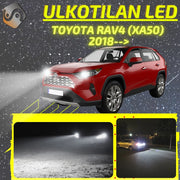 TOYOTA RAV4 (XA50) 2018--> LED-päivityssarja ulkovaloihin (ajovalot, vilkut, sumuvalot, peruutusvalot)