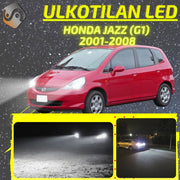 HONDA JAZZ (G1) 2001-2008 LED-päivityssarja ulkovaloihin (ajovalot, vilkut, sumuvalot, peruutusvalot)
