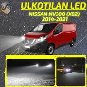 NISSAN NV300 (X82) 2014-2021 LED-päivityssarja ulkovaloihin (ajovalot, vilkut, sumuvalot, peruutusvalot)