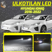 HYUNDAI IONIQ 2016-2022 LED-päivityssarja ulkovaloihin (ajovalot, vilkut, sumuvalot, peruutusvalot)