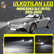 MERCEDES-BENZ SLC (R172) 2015-2020 LED-päivityssarja ulkovaloihin (ajovalot, vilkut, sumuvalot, peruutusvalot)