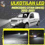 MERCEDES-BENZ CITAN (W415) 2012-2021 LED-päivityssarja ulkovaloihin (ajovalot, vilkut, sumuvalot, peruutusvalot)
