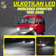 MERCEDES-BENZ SPRINTER 1995-2006 LED-päivityssarja ulkovaloihin (ajovalot, vilkut, sumuvalot, peruutusvalot)