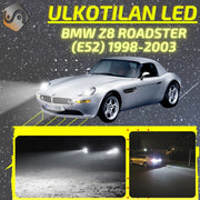 BMW Z8 ROADSTER (E52) 1998-2003 LED-päivityssarja ulkovaloihin (ajovalot, vilkut, sumuvalot, peruutusvalot)