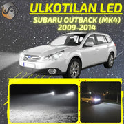 SUBARU OUTBACK (MK4) 2009-2014 LED-päivityssarja ulkovaloihin (ajovalot, vilkut, sumuvalot, peruutusvalot)
