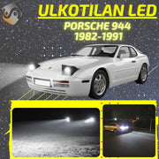 PORSCHE 944 1982-1991 LED-päivityssarja ulkovaloihin (ajovalot, vilkut, sumuvalot, peruutusvalot)