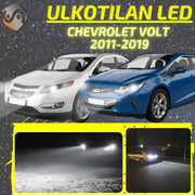 CHEVROLET VOLT 2011-2019 LED-päivityssarja ulkovaloihin (ajovalot, vilkut, sumuvalot, peruutusvalot)