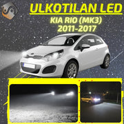 KIA RIO (MK3) 2011-2017 LED-päivityssarja ulkovaloihin (ajovalot, vilkut, sumuvalot, peruutusvalot)