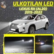 LEXUS RX (AL20) 2015-2022 LED-päivityssarja ulkovaloihin (ajovalot, vilkut, sumuvalot, peruutusvalot)