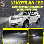 LAND ROVER FREELANDER (L359) 2006-2015 LED-päivityssarja ulkovaloihin (ajovalot, vilkut, sumuvalot, peruutusvalot)