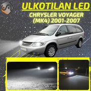 CHRYSLER VOYAGER (MK4) 2001-2007 LED-päivityssarja ulkovaloihin (ajovalot, vilkut, sumuvalot, peruutusvalot)