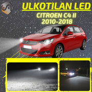 CITROEN C4 II 2010-2018 LED-päivityssarja ulkovaloihin (ajovalot, vilkut, sumuvalot, peruutusvalot)