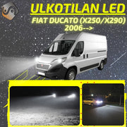 FIAT DUCATO (X250/X290) 2006--> LED-päivityssarja ulkovaloihin (ajovalot, vilkut, sumuvalot, peruutusvalot)