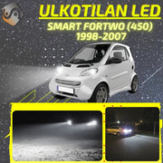 SMART FORTWO (450) 1998-2007 LED-päivityssarja ulkovaloihin (ajovalot, vilkut, sumuvalot, peruutusvalot)