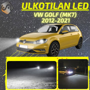 VW GOLF (MK7) 2012-2021 LED-päivityssarja ulkovaloihin (ajovalot, vilkut, sumuvalot, peruutusvalot)