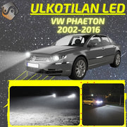 VW PHAETON 2002-2016 LED-päivityssarja ulkovaloihin (ajovalot, vilkut, sumuvalot, peruutusvalot)