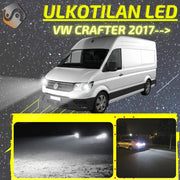 VW CRAFTER 2017--> LED-päivityssarja ulkovaloihin (ajovalot, vilkut, sumuvalot, peruutusvalot)