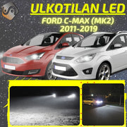 FORD C-MAX (MK2) 2011-2019 LED-päivityssarja ulkovaloihin (ajovalot, vilkut, sumuvalot, peruutusvalot)