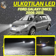 FORD GALAXY (MK3) 2006-2015 LED-päivityssarja ulkovaloihin (ajovalot, vilkut, sumuvalot, peruutusvalot)