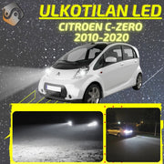 CITROEN C-ZERO 2010-2020 LED-päivityssarja ulkovaloihin (ajovalot, vilkut, sumuvalot, peruutusvalot)