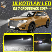 DS 7 Crossback 2017--> LED-päivityssarja ulkovaloihin (ajovalot, vilkut, sumuvalot, peruutusvalot)