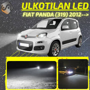 FIAT PANDA (319) 2012--> LED-päivityssarja ulkovaloihin (ajovalot, vilkut, sumuvalot, peruutusvalot)