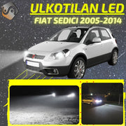 FIAT SEDICI 2005-2014 LED-päivityssarja ulkovaloihin (ajovalot, vilkut, sumuvalot, peruutusvalot)