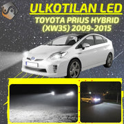 TOYOTA PRIUS HYBRID (XW35) 2009-2015 LED-päivityssarja ulkovaloihin (ajovalot, vilkut, sumuvalot, peruutusvalot)