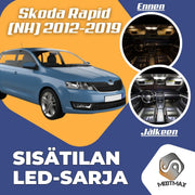 Skoda Rapid (NH) Sisätilan LED -sarja – 9 -osainen