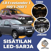 Land Rover Freelander 1 Sisätilan LED -sarja ;x10