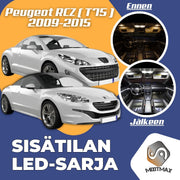 Peugeot RCZ Sisätilan LED -sarja – 9 -osainen
