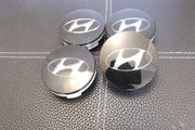 Hyundai Mustat Vannekeskiöt 60mm (4kpl sarja)