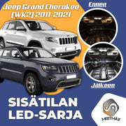 Jeep Grand Cherokee (WK2) Sisätilan LED -sarja – 8 -osainen