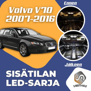 Volvo V70 (MK3) Sisätilan LED -sarja – 22 -osainen