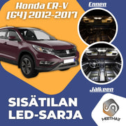 Honda CR-V (G4) Sisätilan LED -sarja – 9 -osainen