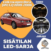 Volkswagen Bora Sisätilan LED -sarja ;x16