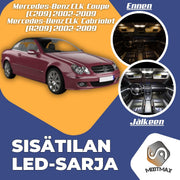 Mercedes-Benz CLK (W209) Sisätilan LED -sarja – 12 -osainen