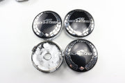 BMW vannekeskiöt – AC Schnitzer Musta-Valko – 60mm (4kpl sarja)
