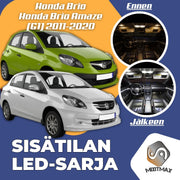 Honda Brio (G1) Sisätilan LED -sarja – 4 -osainen