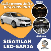 Volkswagen Jetta (MK5) Sisätilan LED -sarja – 14 -osainen