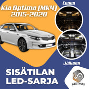 Kia Optima (JF) Sisätilan LED -sarja – 8 -osainen