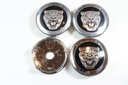 Jaguar Kromi-Mustat Vannekeskiöt ; Yleismalli 60mm (4kpl sarja)