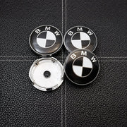 BMW vannekeskiöt – Musta-Valko – 60mm (4kpl sarja)