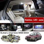 Subaru Impreza (MK1) Sisätilan LED -sarja ;x6
